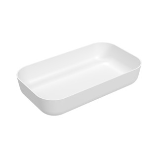 Tigela Retangular Coza Essential - 2,8 Litros Branco