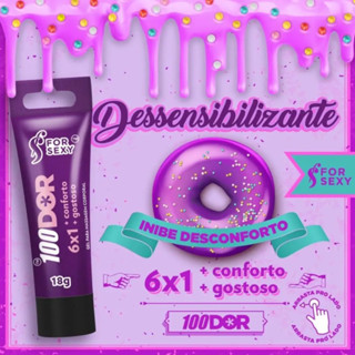 100 Dor Dessensibilizante Anal 6x1 18g - For Sexy