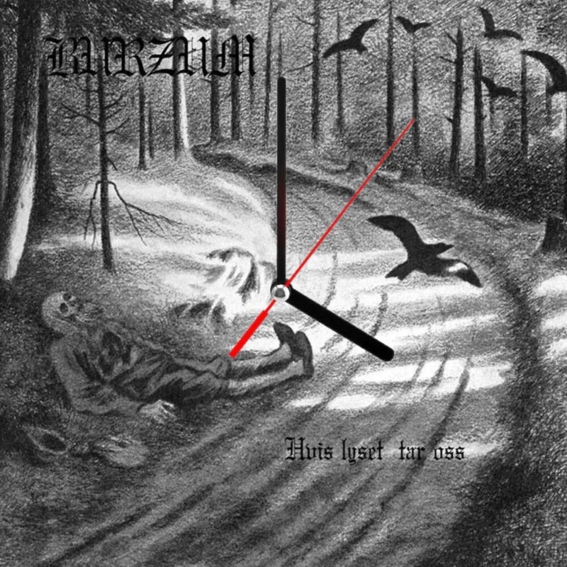 Relógio de mesa ou parede (Burzum, Emperor, Dissection, Bathory, Sarcófago) Black Metal