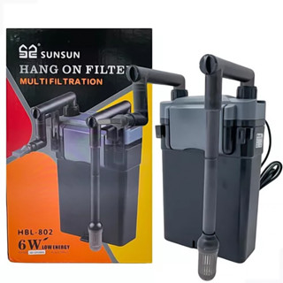 Filtro Externo Hang On Sunsun Hbl-802 500l/h Aquários Mini Canister em Oferta na Shopee