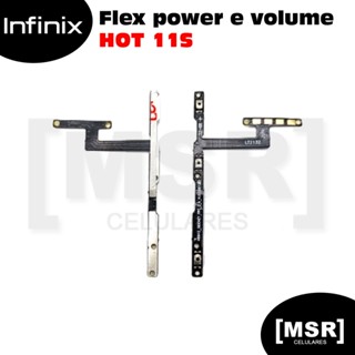 Flex power e volume celular INFINIX modelo HOT 11S