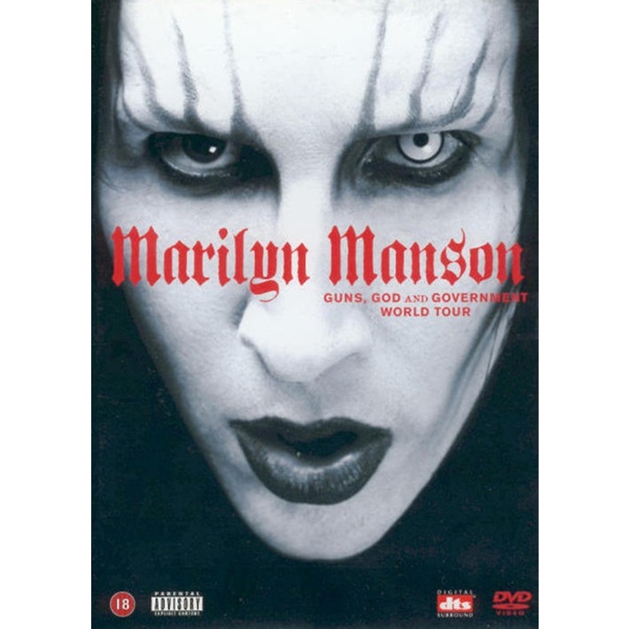Marilyn Manson ‎– Guns, God And Government World Tour – (Nac) DVD