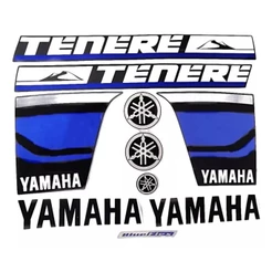 Kit Jogo Faixa Compatível Xtz 250 Tenere Azul 2018 - 2019