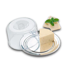 Conjunto Para Queijo Minas Ricota Brinox Petúnia - 2 Peças Aço Inox