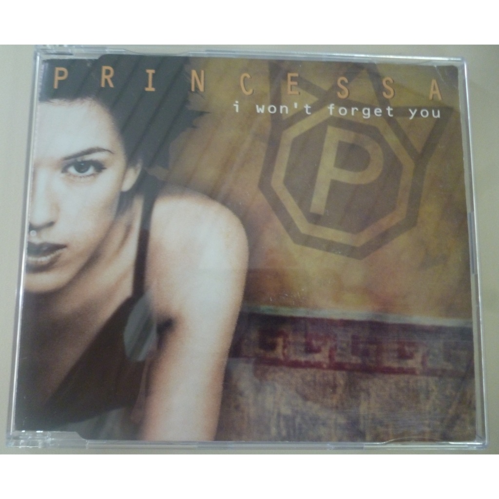 Maxi Cd Princessa – I Won't Forget You ( Synth, Rock-Pop )