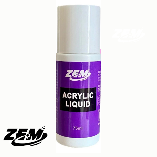 2 Monomer Líquido Acrílico Acrylic Liquid Zem Nail Unhas Porcelana 75ml em Oferta na Shopee