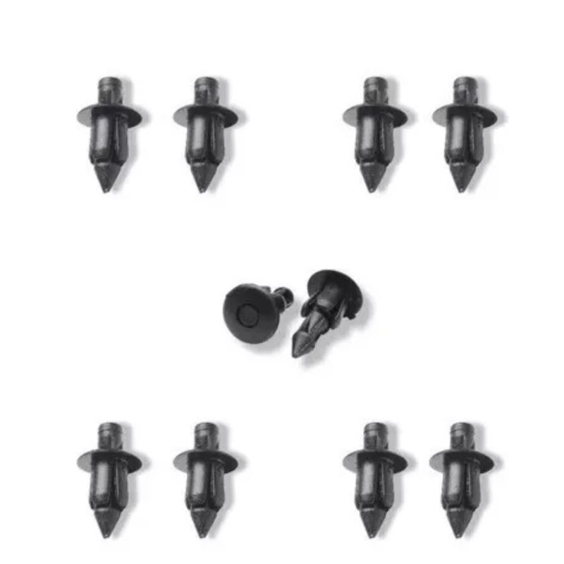 kit trava pino de carenagem travinha para motos xt660 pop biz cbr 600 cbr 1000 factor fazer bandit  contém 10 unidades