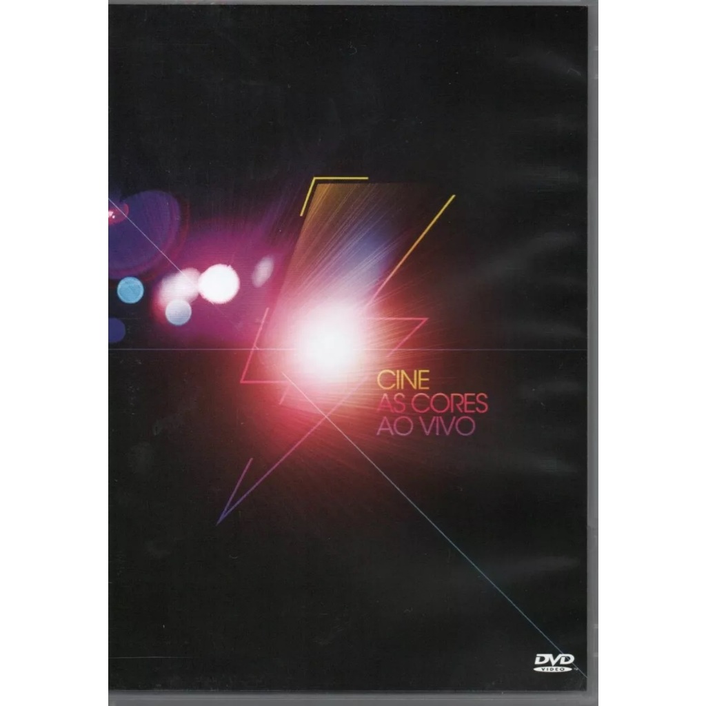 Dvd Cine As Cores Ao Vivo Original Lacrado