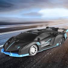 Carrinho de controle remoto rc super carro extreme racing preto Lamborghini