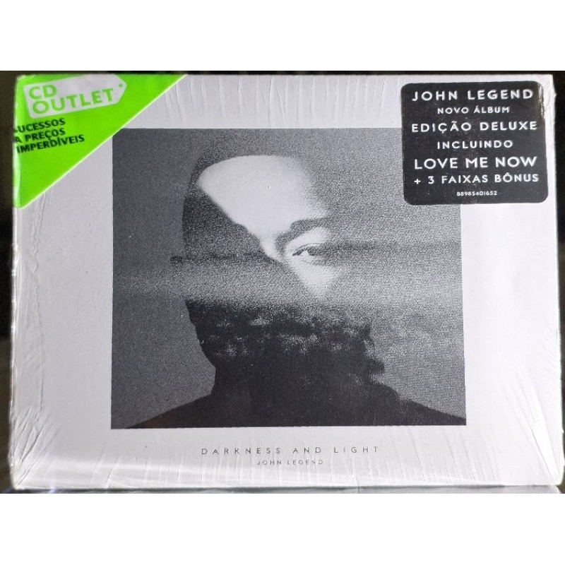 CD John Legend - Darkness and light Digipack deluxe edition (novo lacrado).