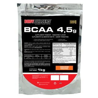 BCAA em Pó 4.5 1kg Para Potencialização no Treino de Musculação na Academia Bodybuilders
