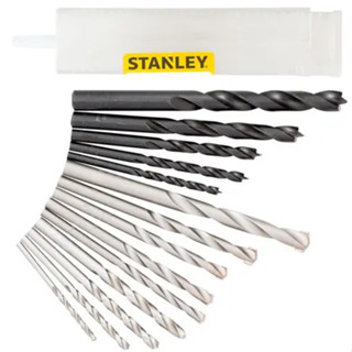 Jogo De Brocas Aço Rápido 15 Peças 3 a 10mm- Stanley