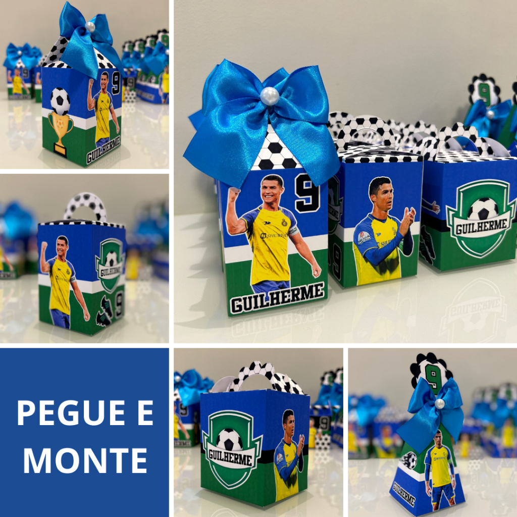 Personalizados Cristiano Ronaldo - CR7 Al-Nassr - Pegue e Monte em Oferta na Shopee