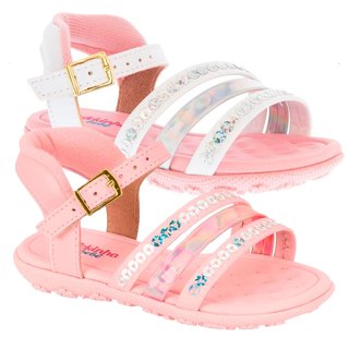 Sandalia Menina Turim Glamour Molekinha 2121142 em Oferta na Shopee