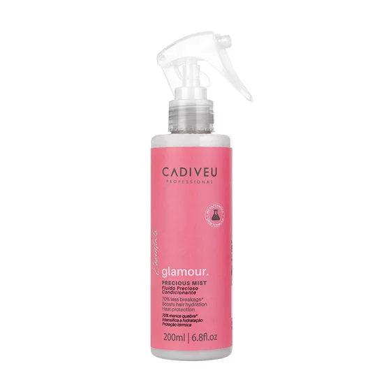 Cadiveu Glamour Rubi Fluido Precioso Spray Anti-frizz - 200ml em Oferta na Shopee