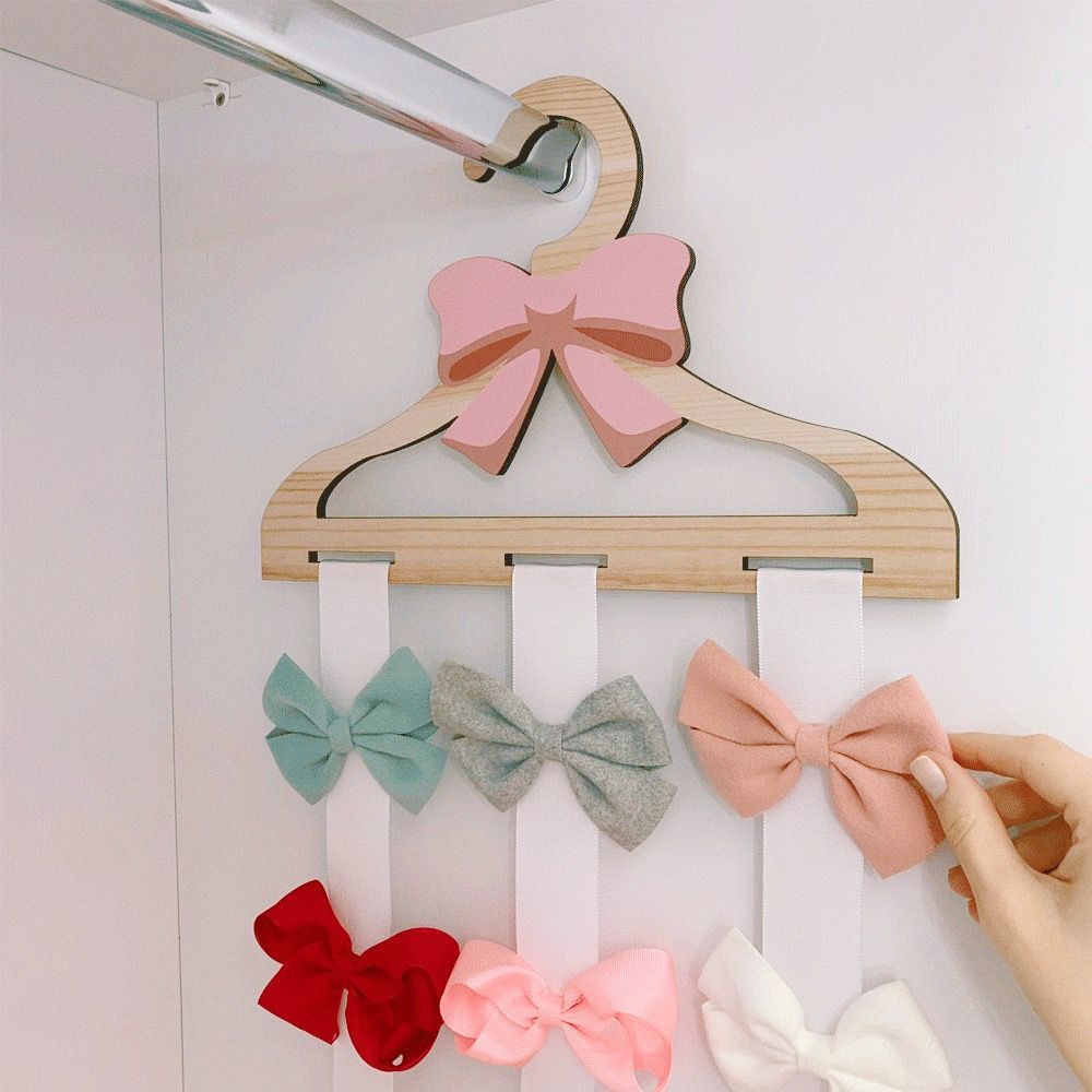 Organizador Cabide Porta Laços Meninas