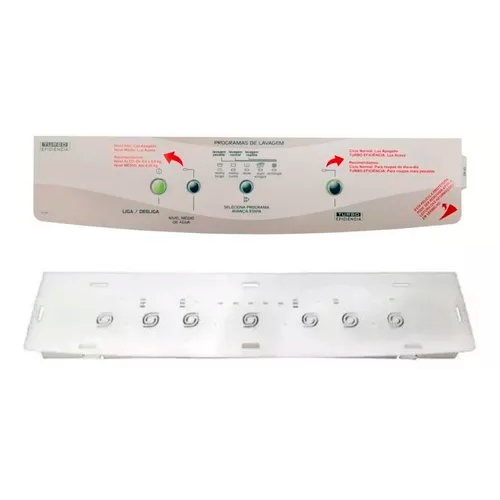 Painel Adesivo Suporte Placa Para Brastemp Eletrônica Bwm08a