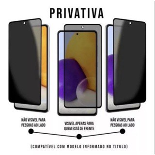 Pelicula de Vidro 3D com Privacidade MOTO G14