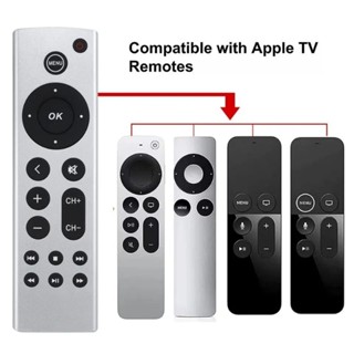 Controle Universal para Apple TV 4K, HD, A2169, A1842, A1625, A1427, A1469, A1378, A1218, Sem Voz