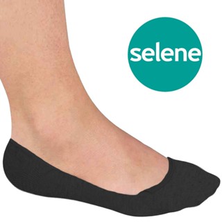 Meia Sapatilha 2 pares Selene Cano Invisível Básica Feminina