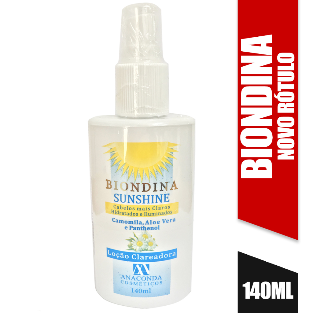Anaconda Biondina Sunshine Clareador 140ml