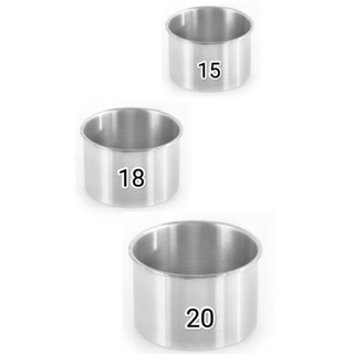 kit 03 Formas Redonda Alta 15/18/20 X 10cm Assadeira Bolo em Oferta na Shopee