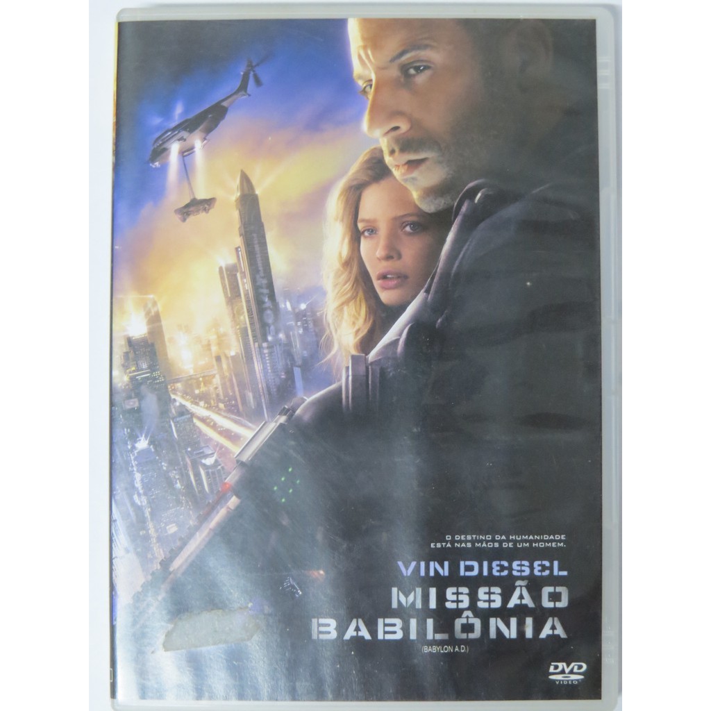 Missão Babilônia Com Vin Diesel Dvd Original Usado