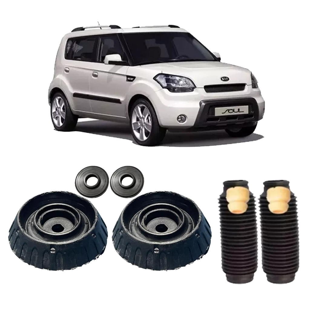 Coxim Rolamento Batente Coifa Dianteiro Kia Soul 2009 2010 2011 2012 2013 A 2014