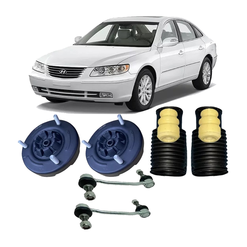 Coxim Batente Coifa Bieleta Hyundai Azera 2007 2008 2009 2010 A 2011