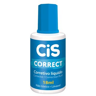 Corretivo Líquido Cis Correct 18ml em Oferta na Shopee