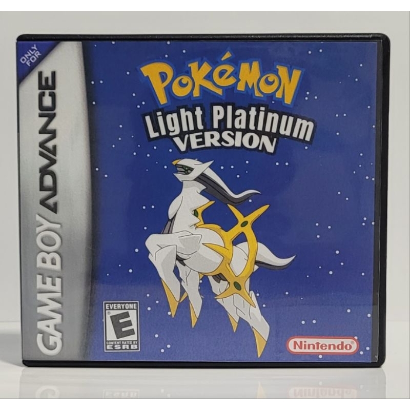 Cartucho Fita Pokémon Light Platinum Game Boy Advance Gba/Nds