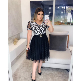 SAIA MIDI DE TULE LISA MODA COMPORTADA CRISTÃ NÃO ACOMPANHA O CINTO em Oferta na Shopee