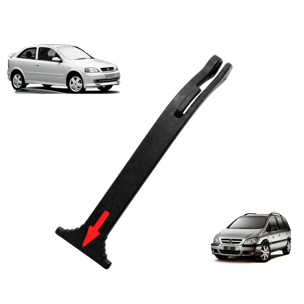 Alavanca Haste fecho Capo Chevrolet Gm Zafira 2005 até 2012  Astra 1998 até 2002 Lingueta abertura capo Fechadura trava