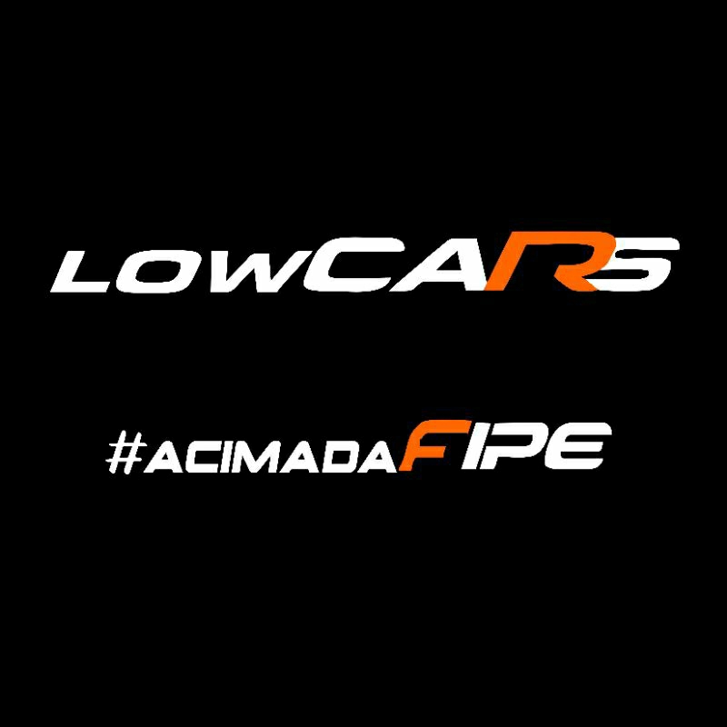 ADESIVO LOWCARS + ACIMADAFIPE Low Cars Carro Rebaixado Acima da Fipe