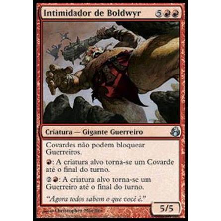 Intimidador de Boldwyr (Gigante / Guerreiro) - Magic The Gathering
