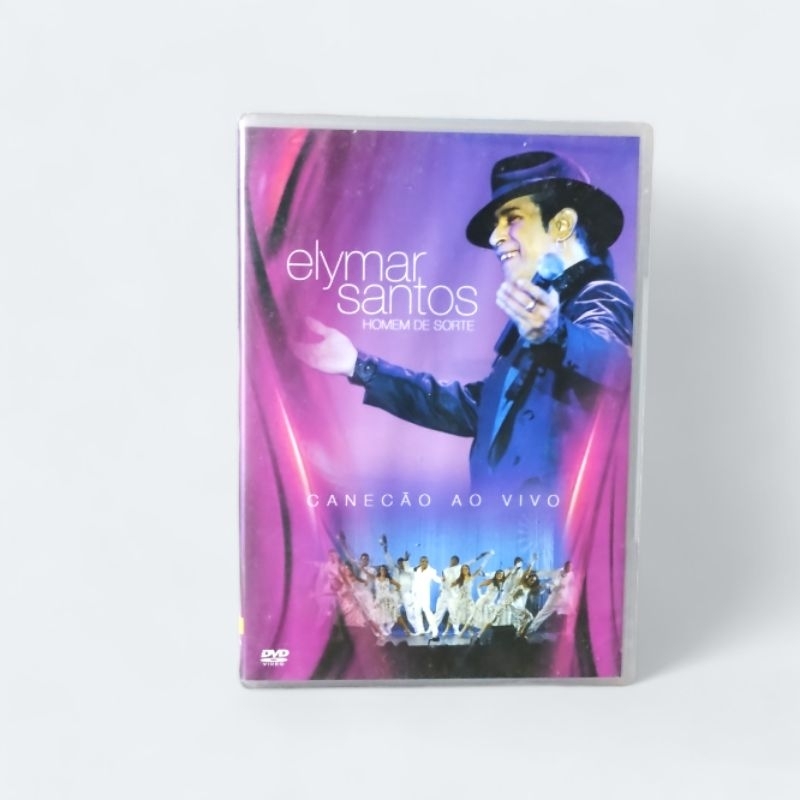 Dvd Elymar Santos - Homem de sorte - Canecão ao vivo