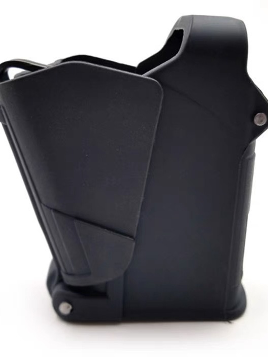 com 1 Carregador de revista universal tático  9mm-45ACP, carregador rápido, ejetor, carregador