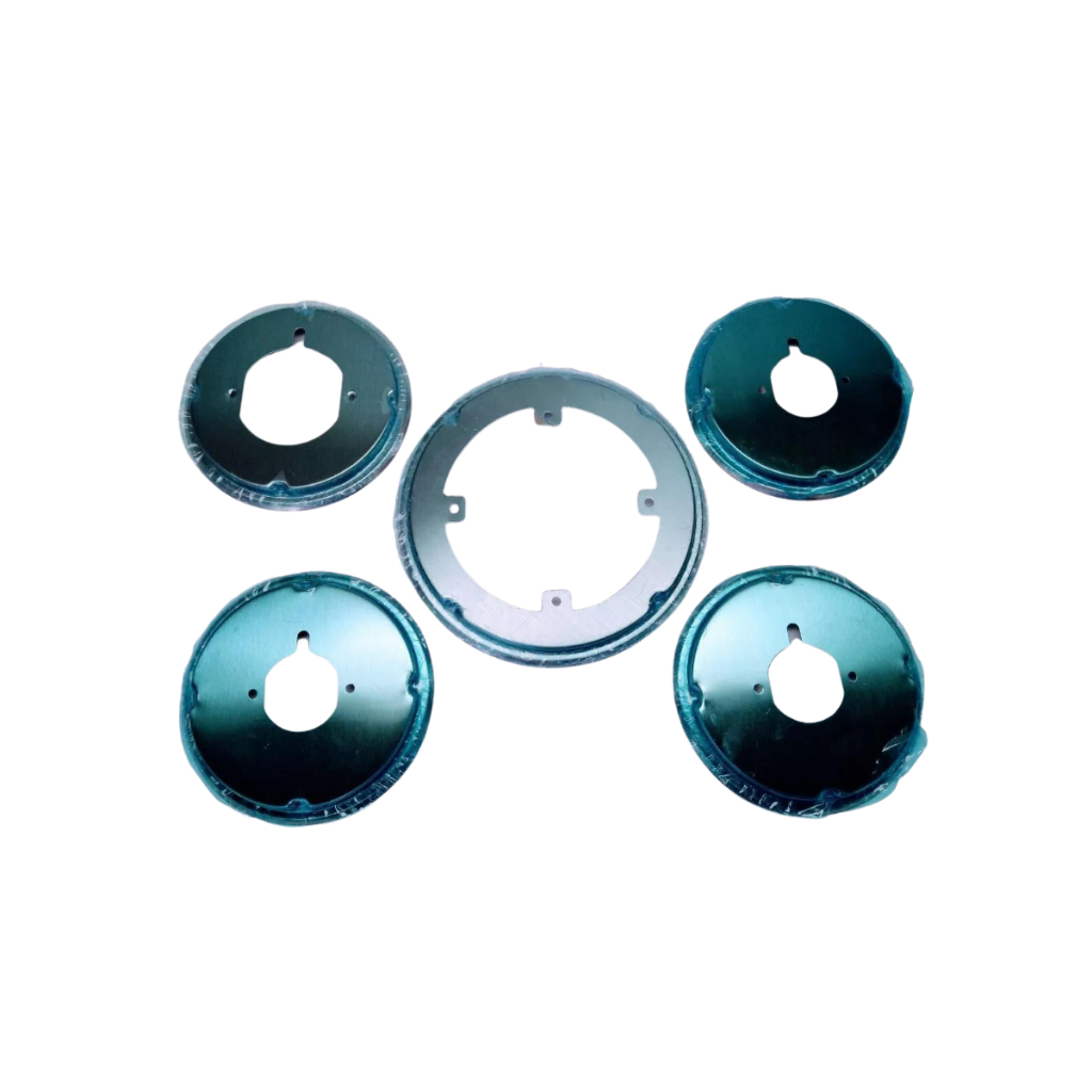Kit Tampa Dos Bicos Suporte De Inox P/ Fogão Cooktop Fischer