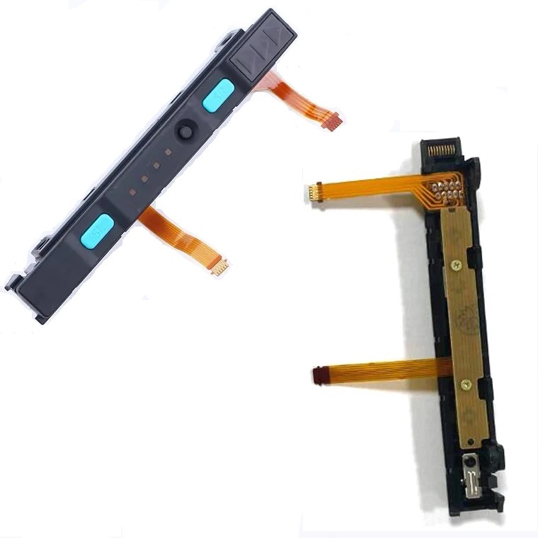 Compativel Trilho Joy Con joycon Esquerdo Switch Slider Plastico Flex Completo em Oferta na Shopee
