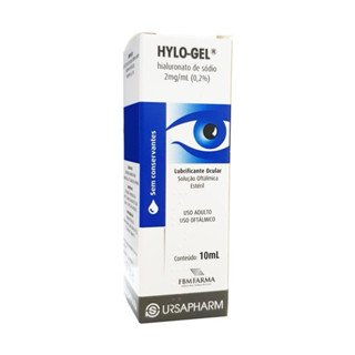 Colírio Lubrificante Hylo-Gel 10ml