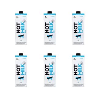 Kit 6 Leite Notmilk Semi Bebida Vegana sem Glúten 1 Litro