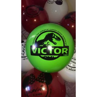 Kit 20 bolas de vinil 25cm personalizadas lembrancinha lembrancinhas