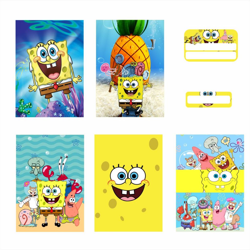 Adesivos Capa de Caderno + Etiquetas N50