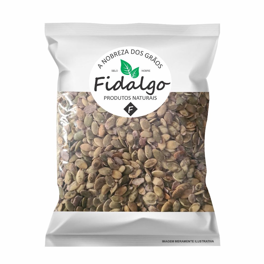 Semente De Abóbora Sem Casca Torrada Sem Sal  Premium 1 kg em Oferta na Shopee