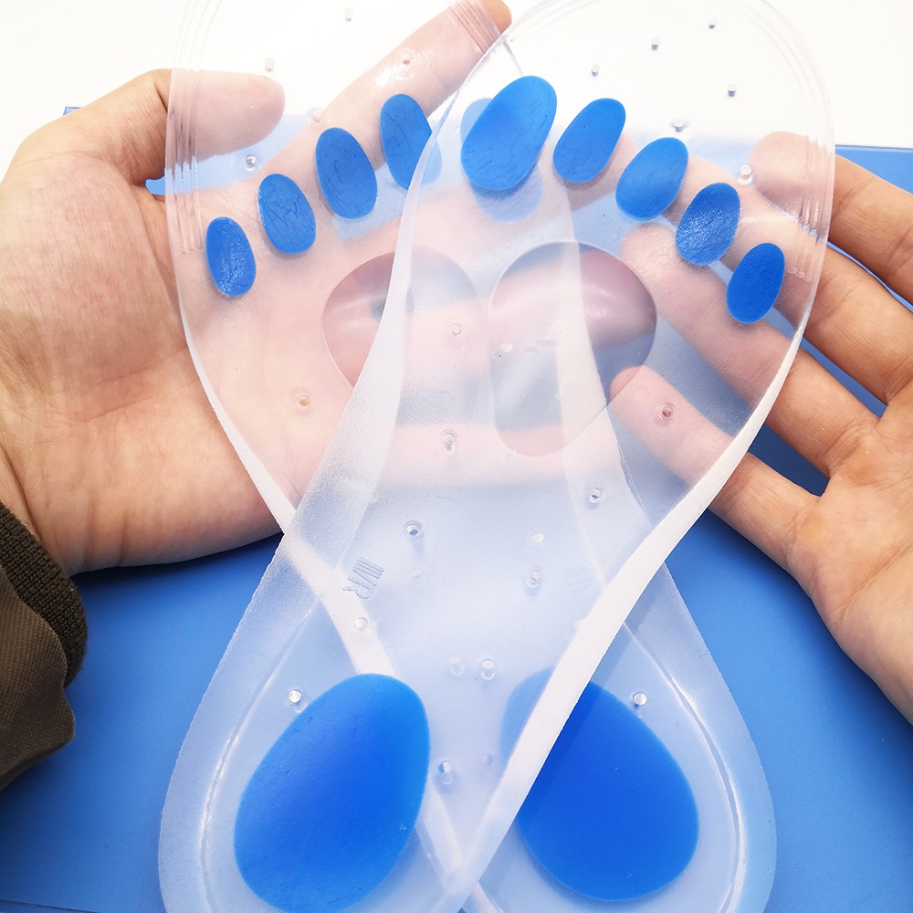 Palmilha De Silicone Para Fascite Plantar Ortopédica Unissex em Oferta na Shopee