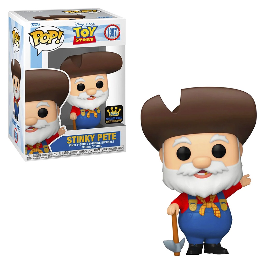 FUNKO POP TOY STORY 2 EXCLUSIVE - STINKY PETE 1397 NOVO ORIGINAL
