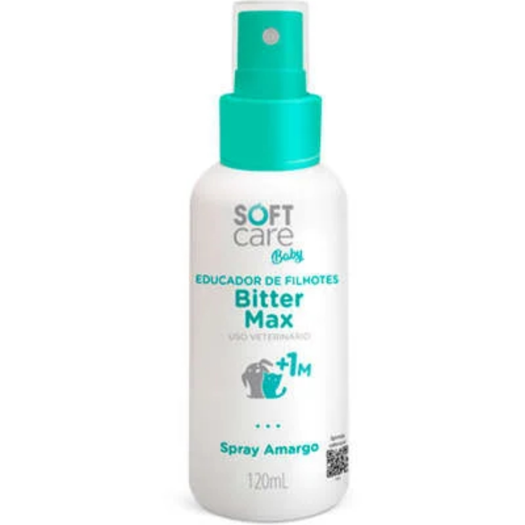 Soft Care Bitter Max Spray Amargo Educador Pet Society 100ml 1UN
