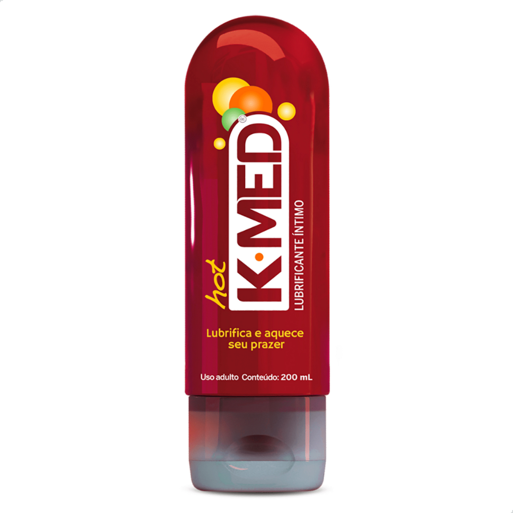 K-Med Lubrificante Íntimo Em Gel Hot 200g 1 unidade