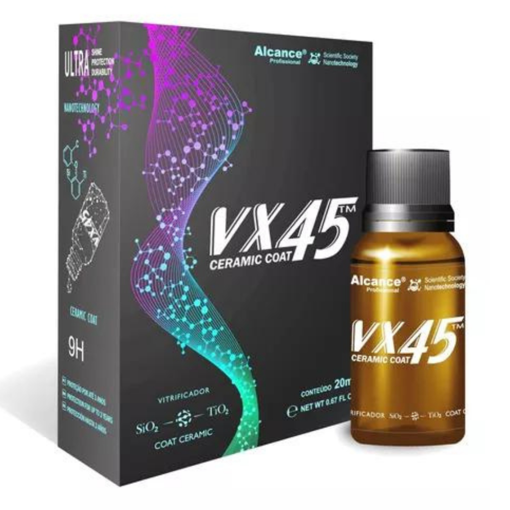 Vitrificador Vx45 Ceramic Coat 20ml Vitrificador Para Pintura Automotiva Alcance em Oferta na Shopee