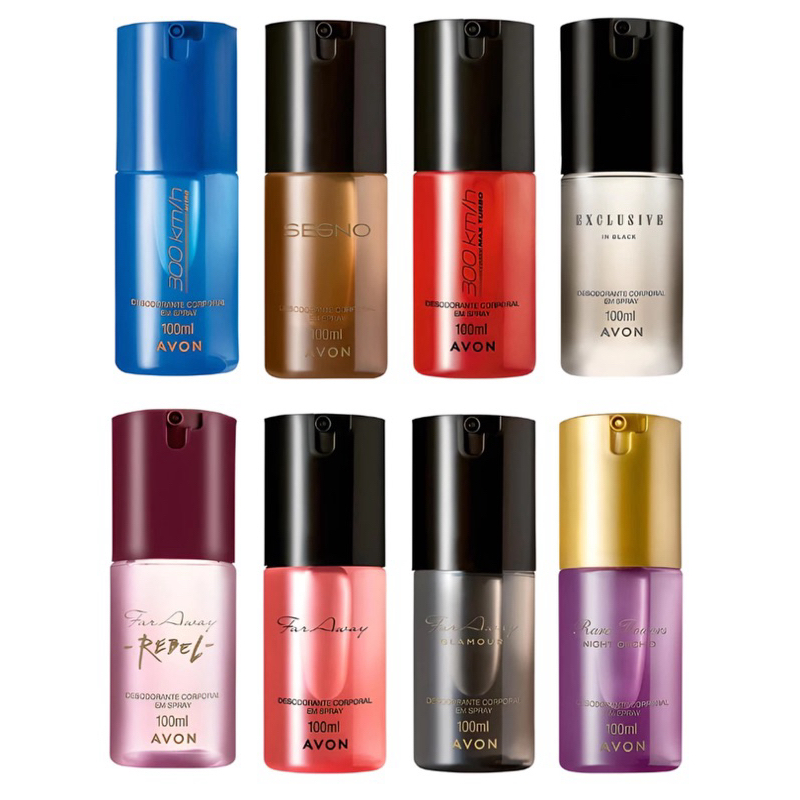 1 Desodorante Corporal em Spray Avon - 100 ml